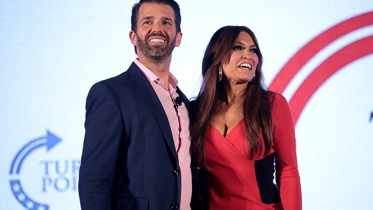 Donald Trump Jr and Kimberly Guilfoyle